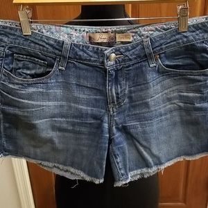 Paige "Jimmy Jimmy" Denim Cut-off Shorts